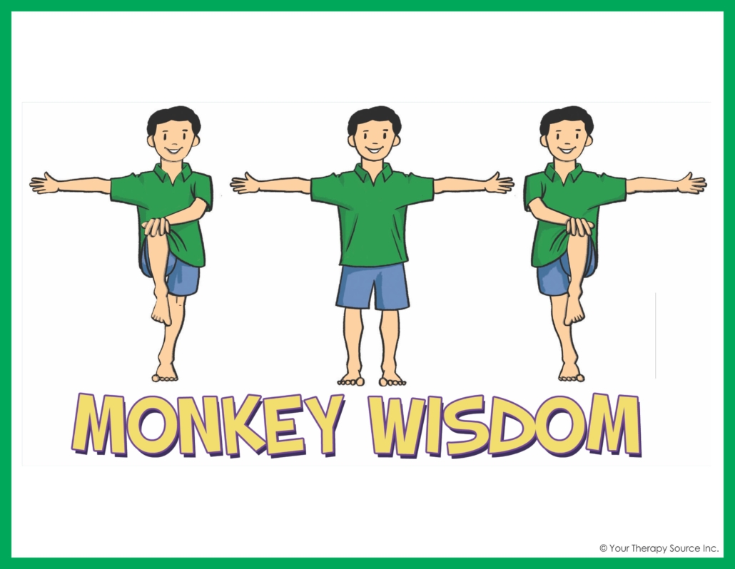 Monkey Wisdom from the Adventure Skill Cards Set