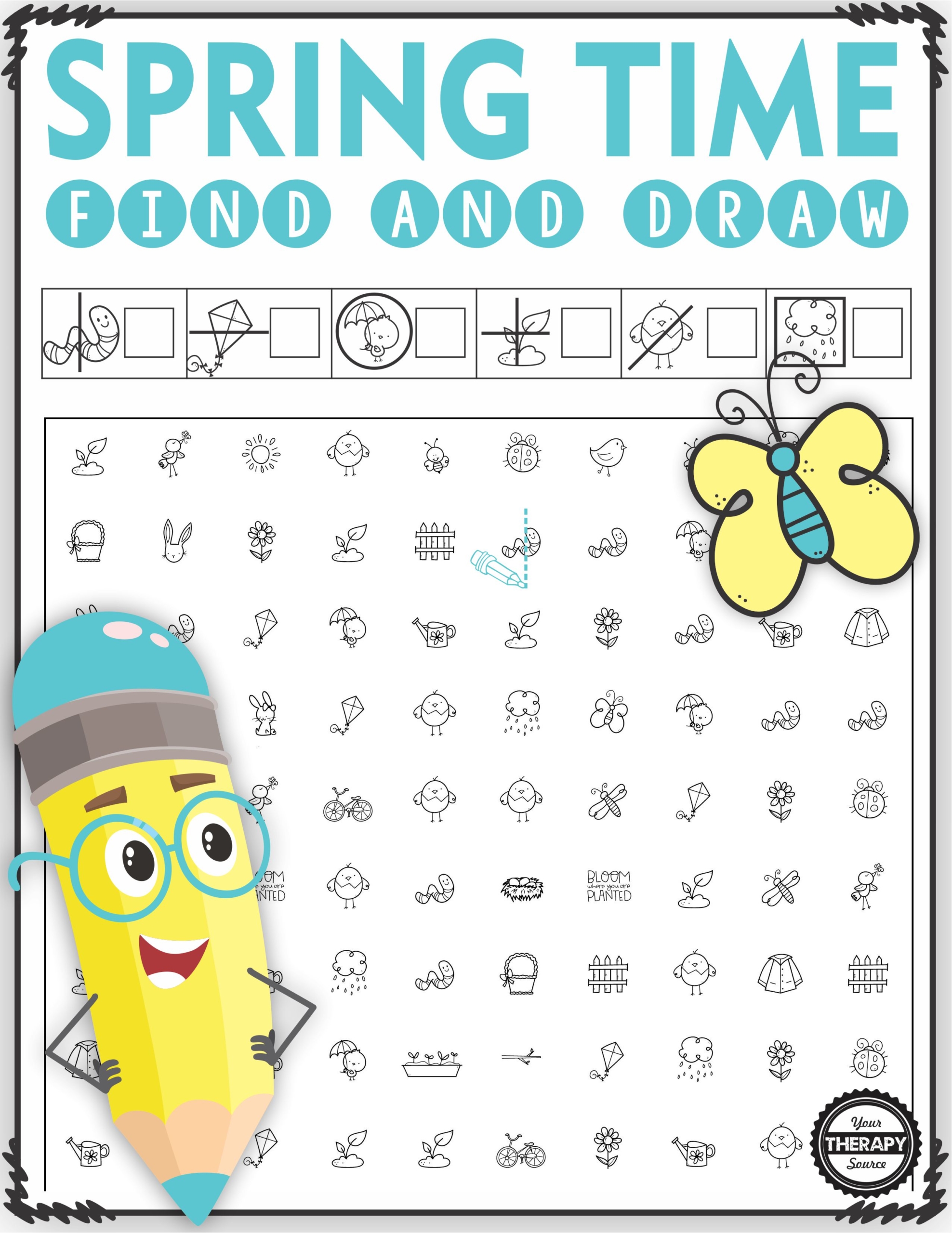 Spring Visual Motor Packet