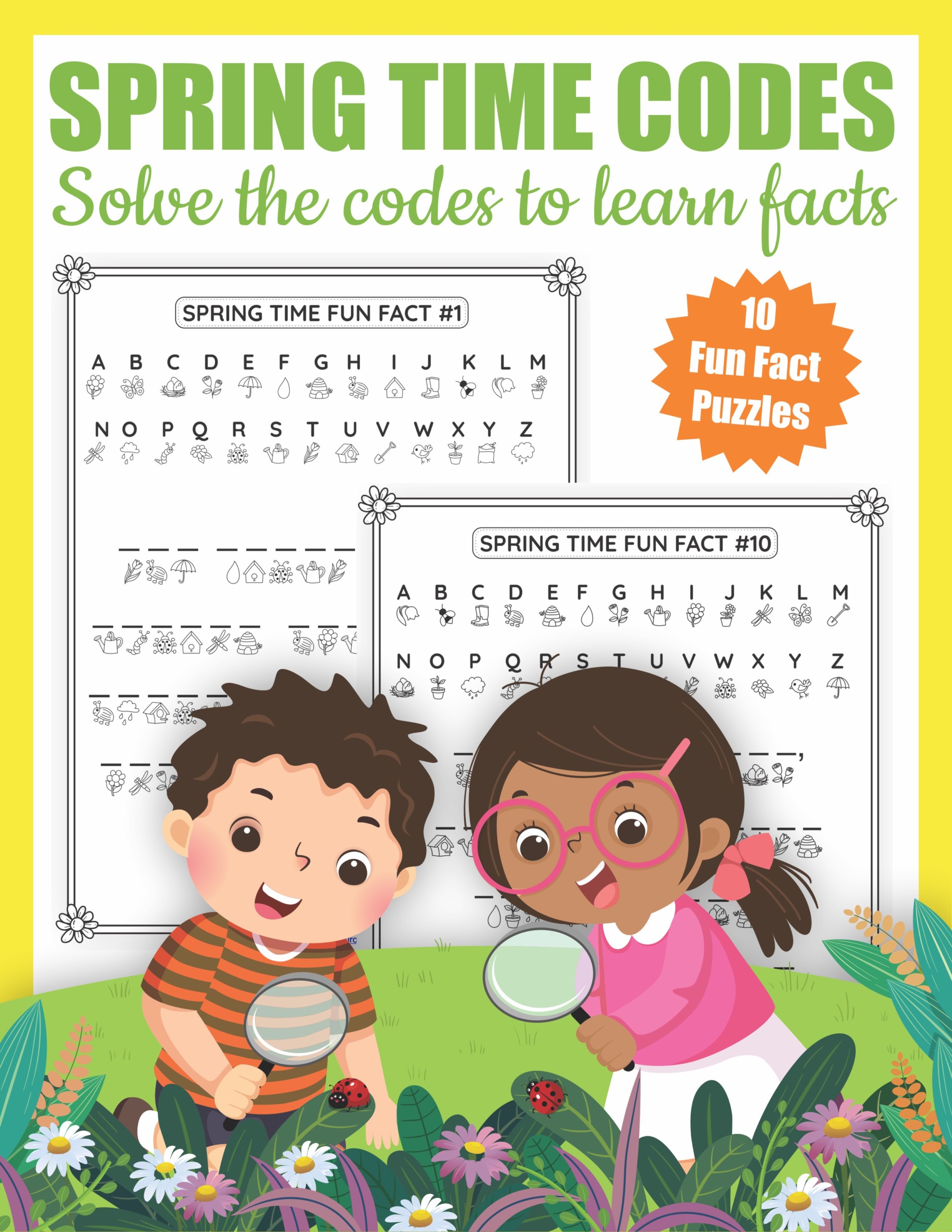 This Spring Code puzzlers packet is perfect to encourage executive function and visual motor skills.