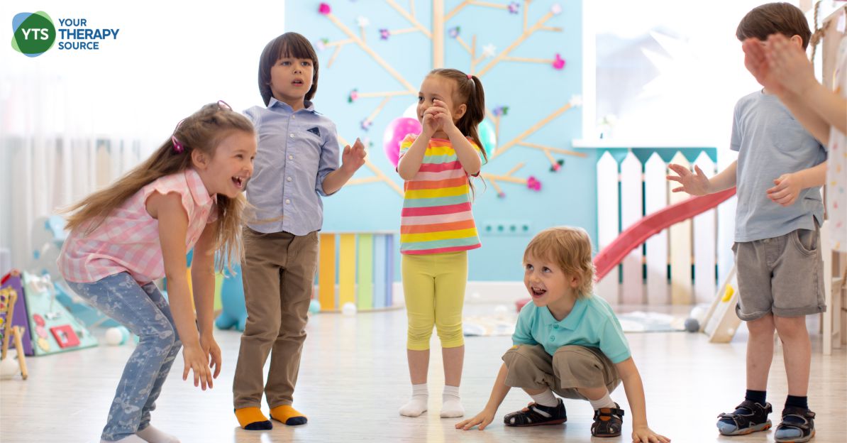 These six games provide great suggestions for physical or occupational therapy self regulation activities and require no equipment!