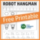 Robot Hangman Game for Kids