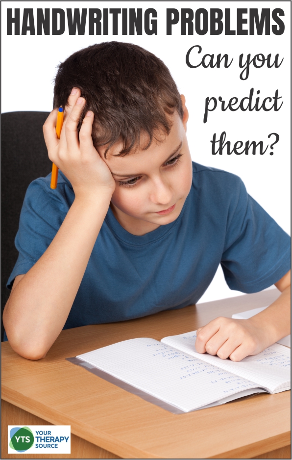 Can handwriting problems be predicted? Recent research examines handwriting in primary school children in Netherlands over four years.