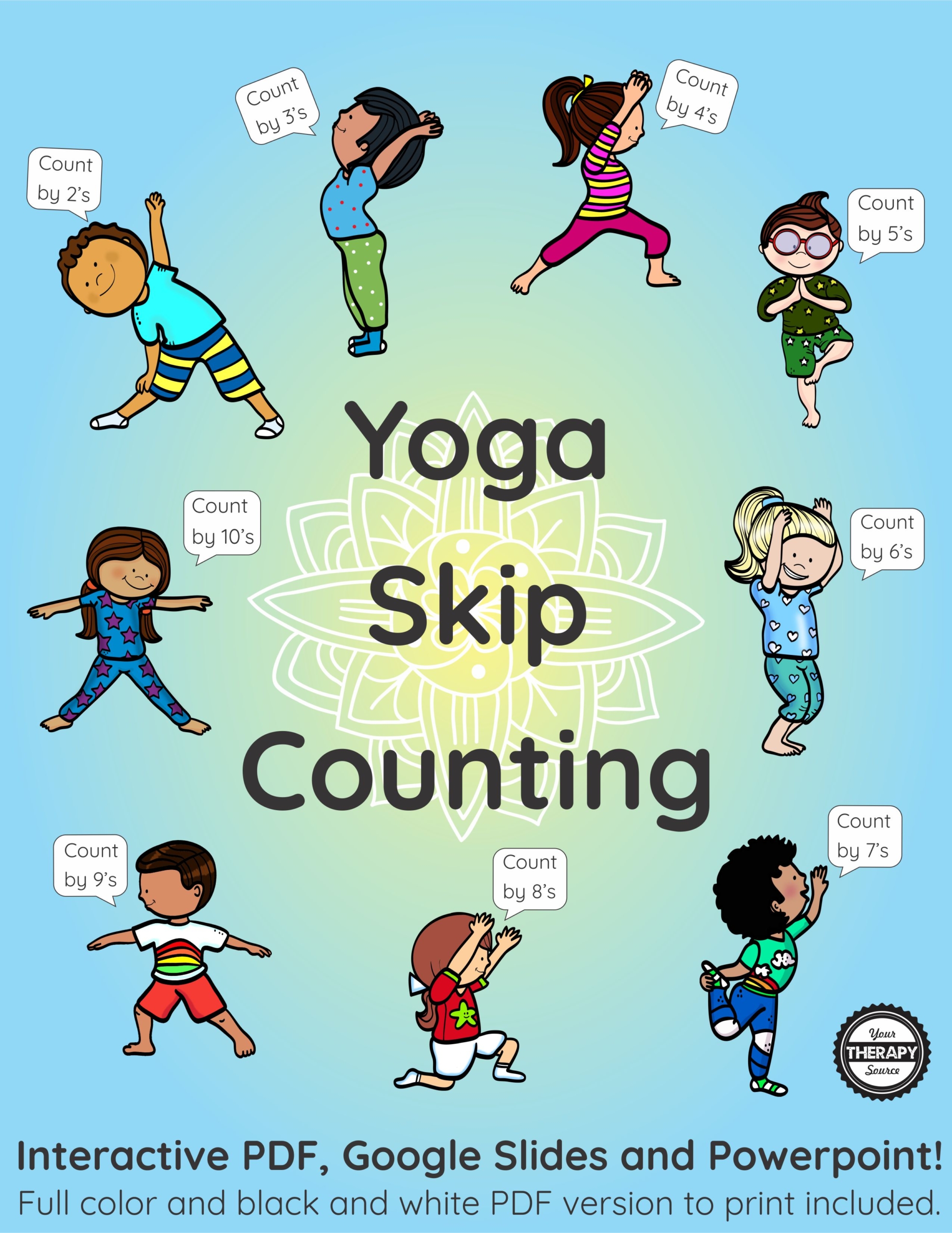 Yoga Skip Counting Brain Break