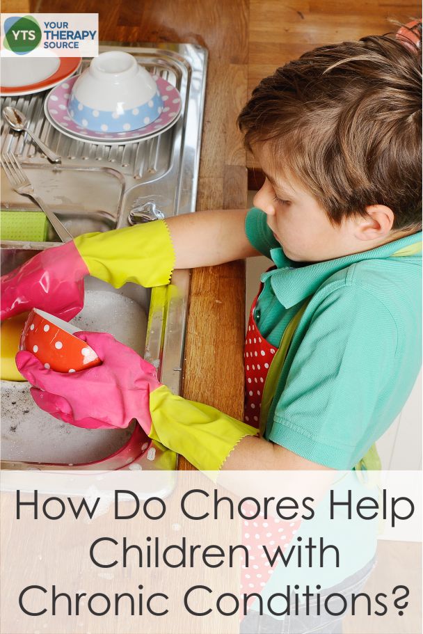 Do you think asking children with chronic conditions to do chores is beneficial for their development? A recent research study indicated that the answer is yes!