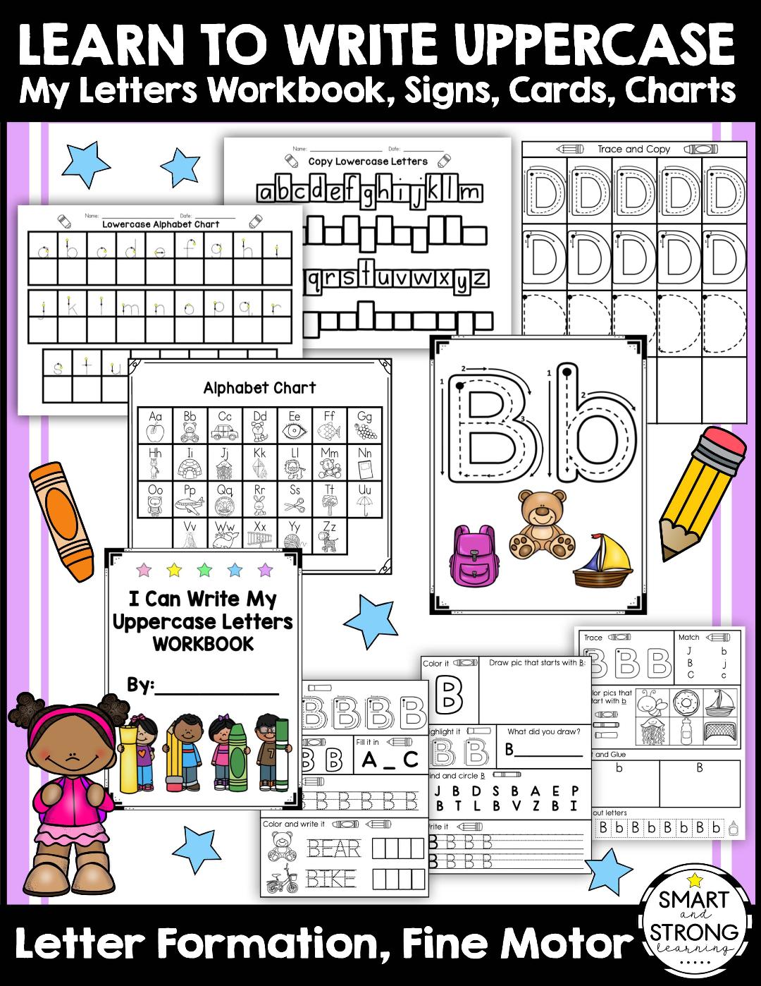 I Can Write Uppercase Letters