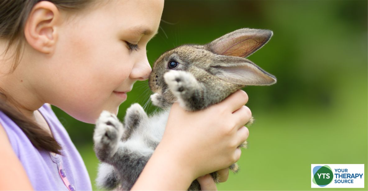 Children (and adults) can start integrating different breathing techniques into their day. Bunny breathing or bunny breaths is one type of breathing technique to teach children.