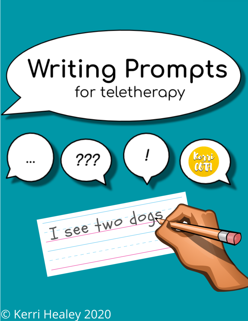 This Writing Prompts Google Slides activity is packed with a variety of ways to get writing! Kerri Healey, COTA has created this interactive game