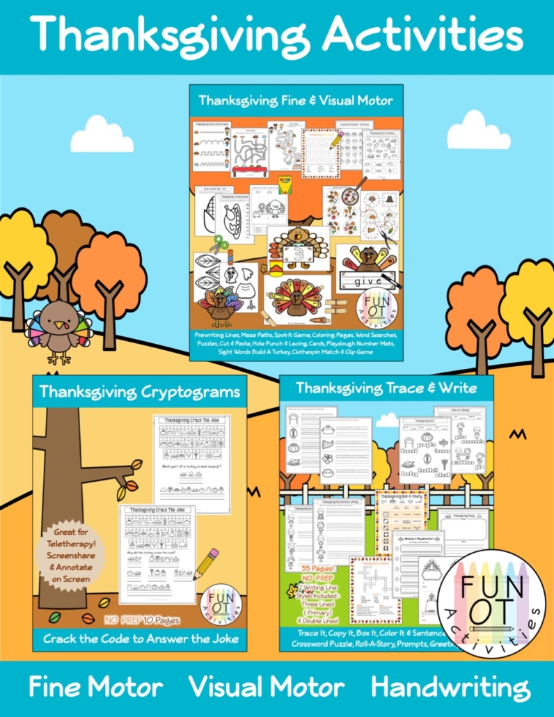 Thanksgiving Activity Packet