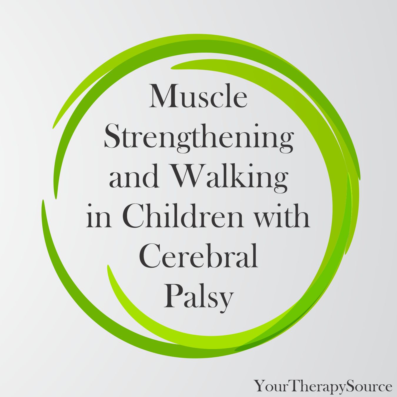 Pediatric Physical Therapy published research on muscle strengthening and walking in children with cerebral palsy.