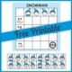 This Snowman Math Game free printable can be downloaded for free at the bottom of this post to bring a Winter theme to your next lesson.