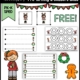 This huge packet of FREE December Holiday PDF sample pages is from the complete December Holiday Prewriting and Shapes packet.
