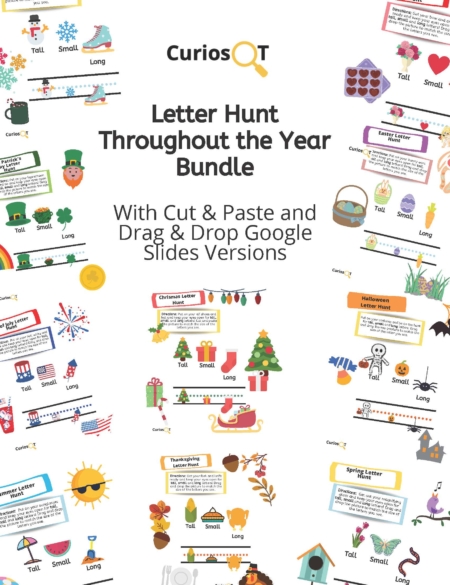 Clare Marie McCullough, OTR created this letter sizing resource to help save you tons of time all year long!