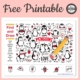 This adorable penguin visual motor activity is perfect to practice pre-writing strokes anytime of year, although during the cold weather or around Valentine's Day these are super cute.