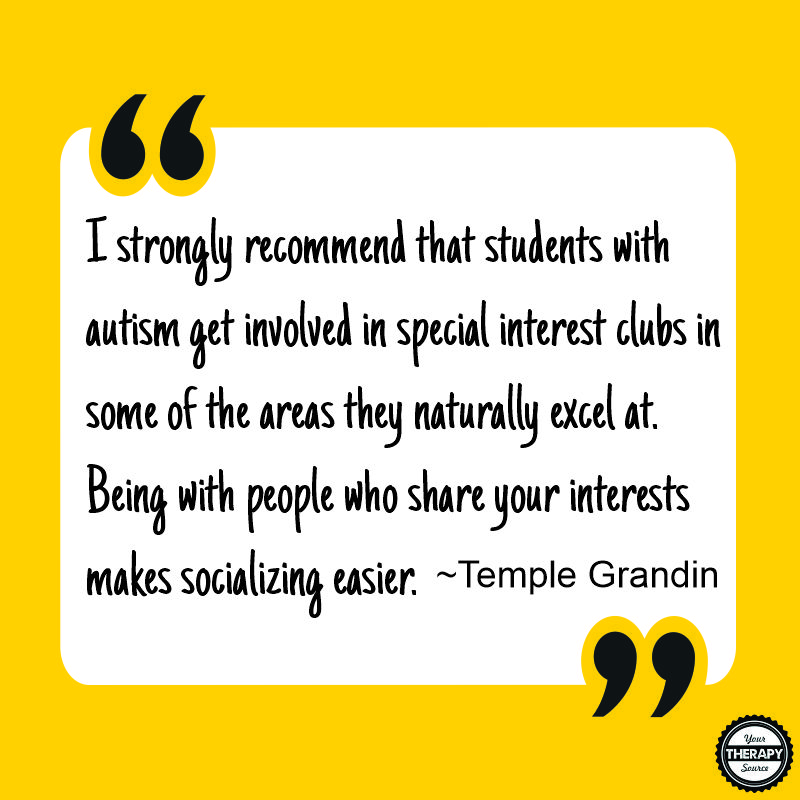 Research indicates that special interests in autism can actually help reduce the child's anxiety and be used as a positive reinforcer or educational opportunity.