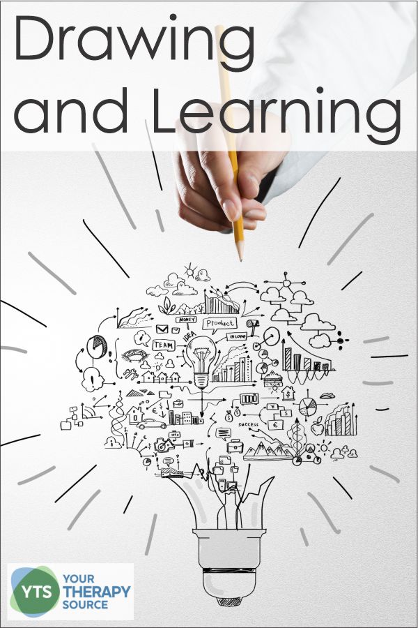 Did you know that research shows that drawing when learning can boost memory recall? Read more on this topic!