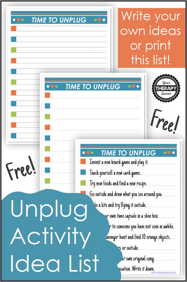 If you want to celebrate and take a break, here are some great ideas for an unplug day anytime of the year.