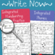 The Functional Handwriting Practice digital download integrates phonics, reading, & writing for students in grades K-1 and up.