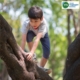 There are many benefits to risky play for children. Risk taking is so important throughout childhood to help kids to problem solve.