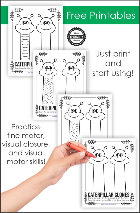 Do you need to practice visual closure skills? Check out this FREE complete the picture activity to challenge your students.