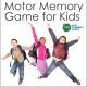 The Action Memory Game is a fun way for kids to exercise their brain and thier body. It is perfect for quick brain breaks.