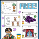 Need free printable play dough mats to help develop fine motor skills and muscle strengthening in the fingers and hands for your children?