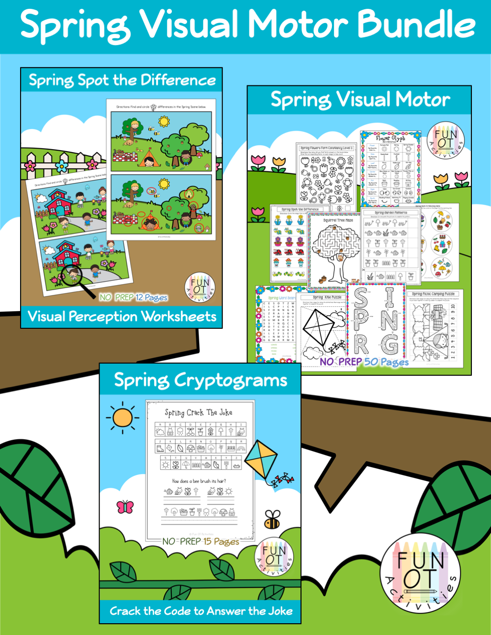Spring Time Visual Motor Bundle