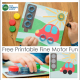 free printable transportation crafts