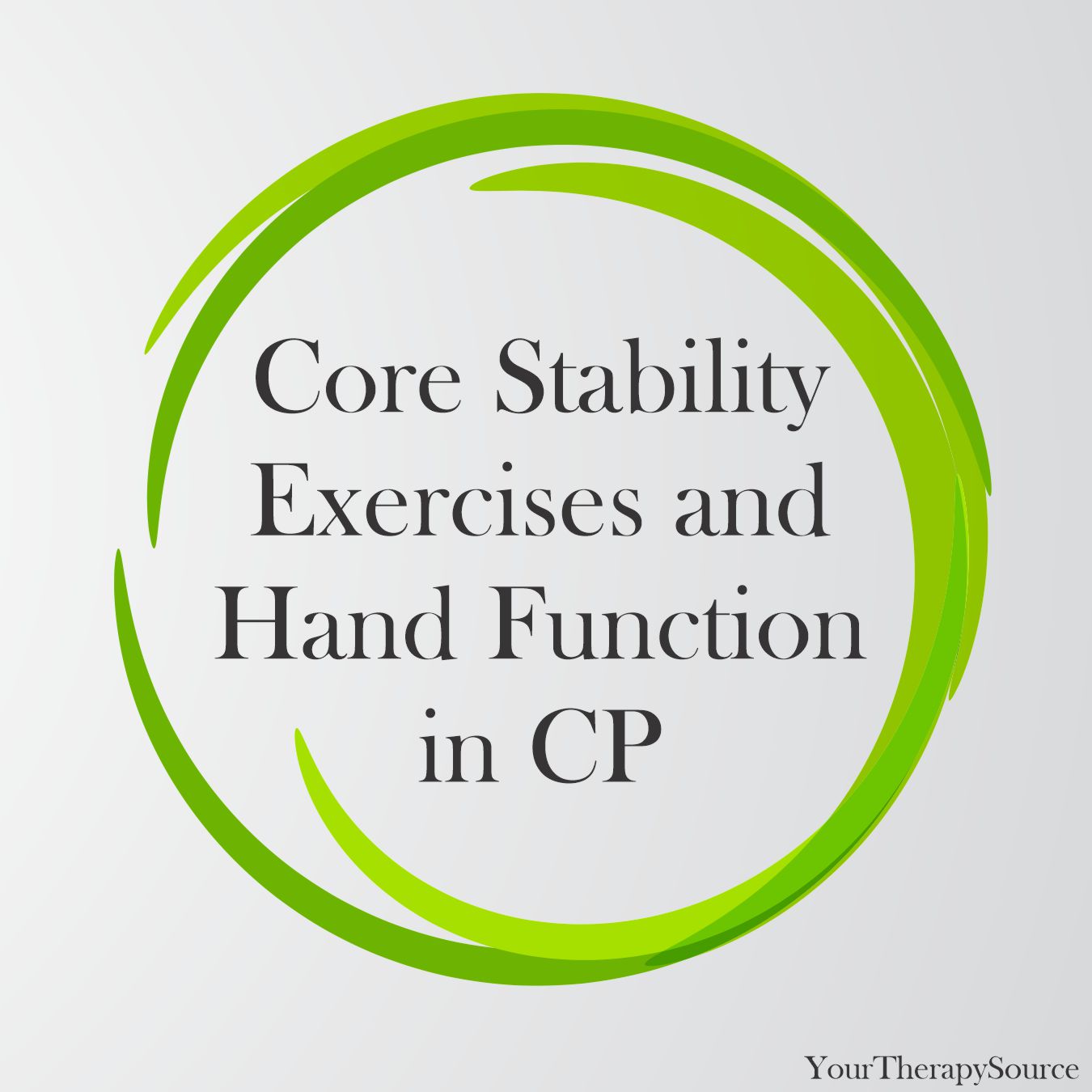 Did you know that core stability exercises can improve hand functions in children with hemiplegic cerebral palsy? Recent research examined the effectiveness of core stability exercises on hand functions in 52 children with hemiplegic cerebral palsy (ages 6-8 years old).