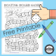 Need a boat board game for your camping, pirate, or Summer themes? This free printable may be just what you need!