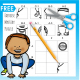 This Cut and Paste Exercise free printable will challenge student's fine motor, gross motor and visual motor skills - Your Therapy Source