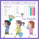 Make your life easier! You can download this FREE kids chore checklist at the bottom of the post from Your Therapy Source.