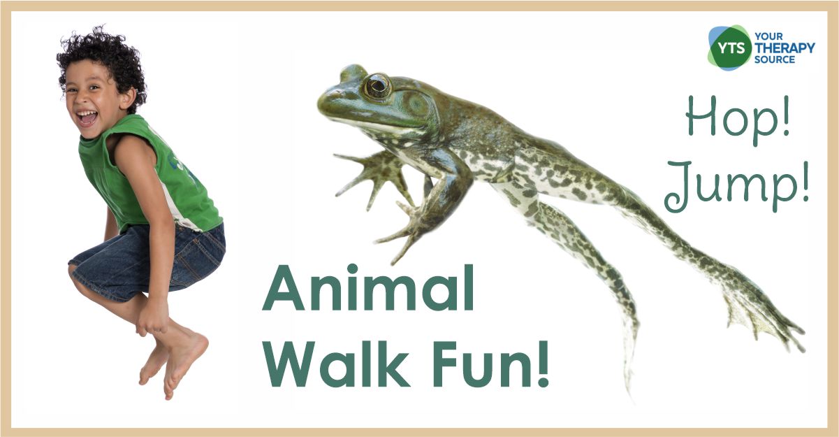 Animal walks just might be one of the easiest ways to provide movement activities for kids with zero preparation.