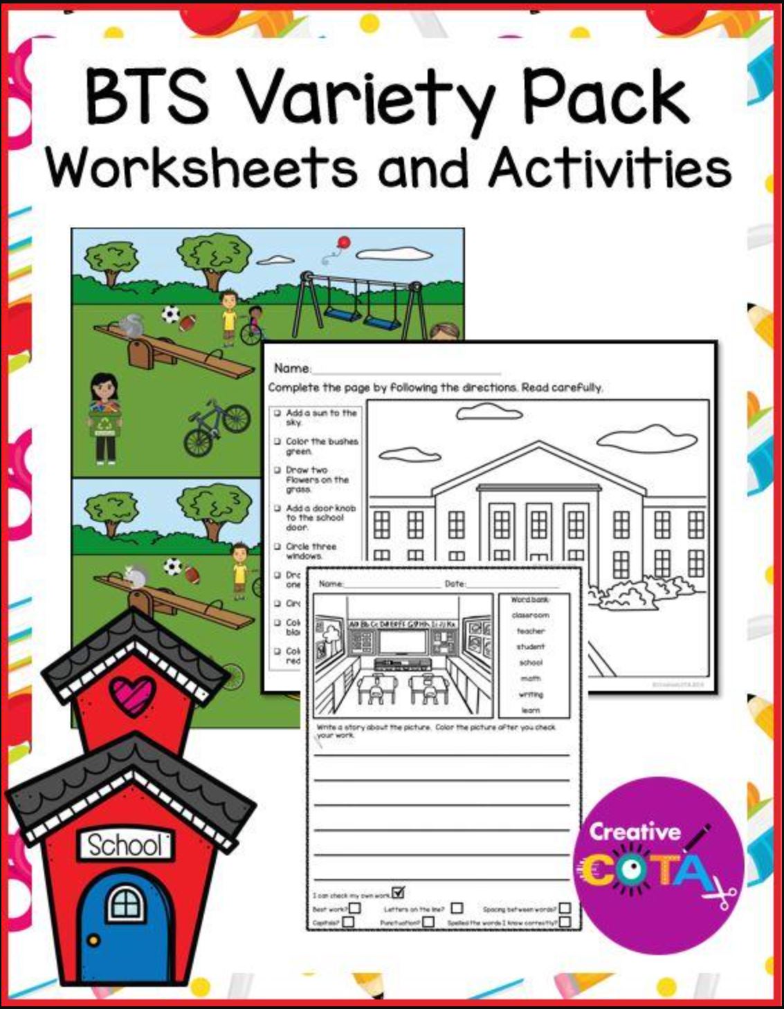 Back to School Variety Packet