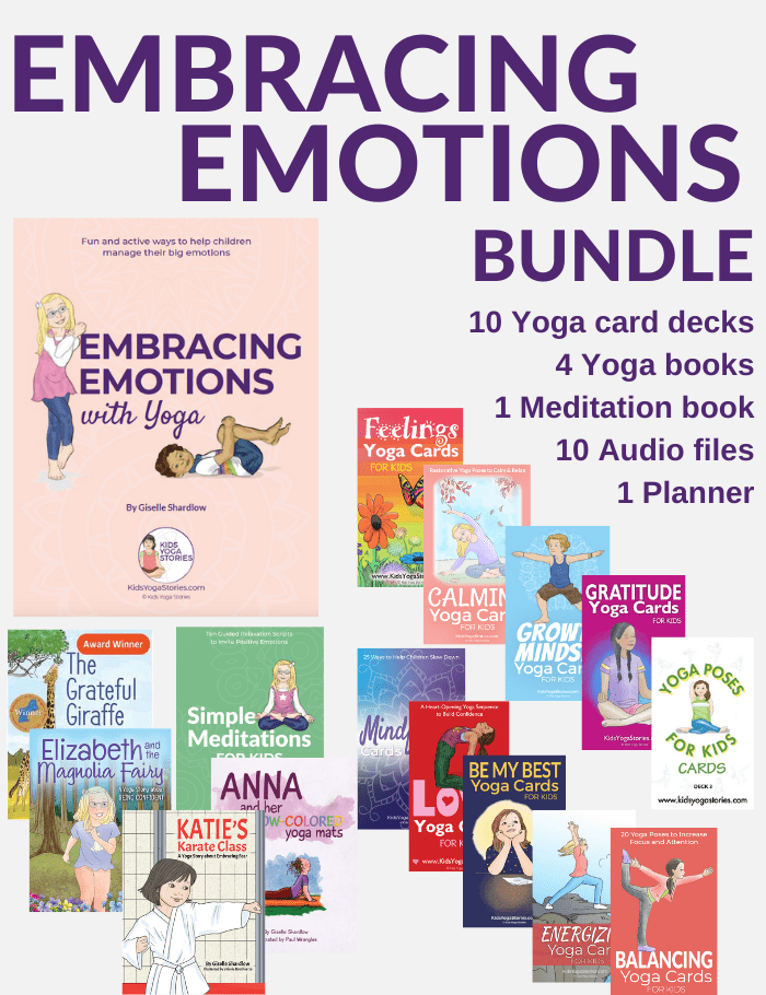 Emotional Regulation Activities for Kids - Yoga Bundle