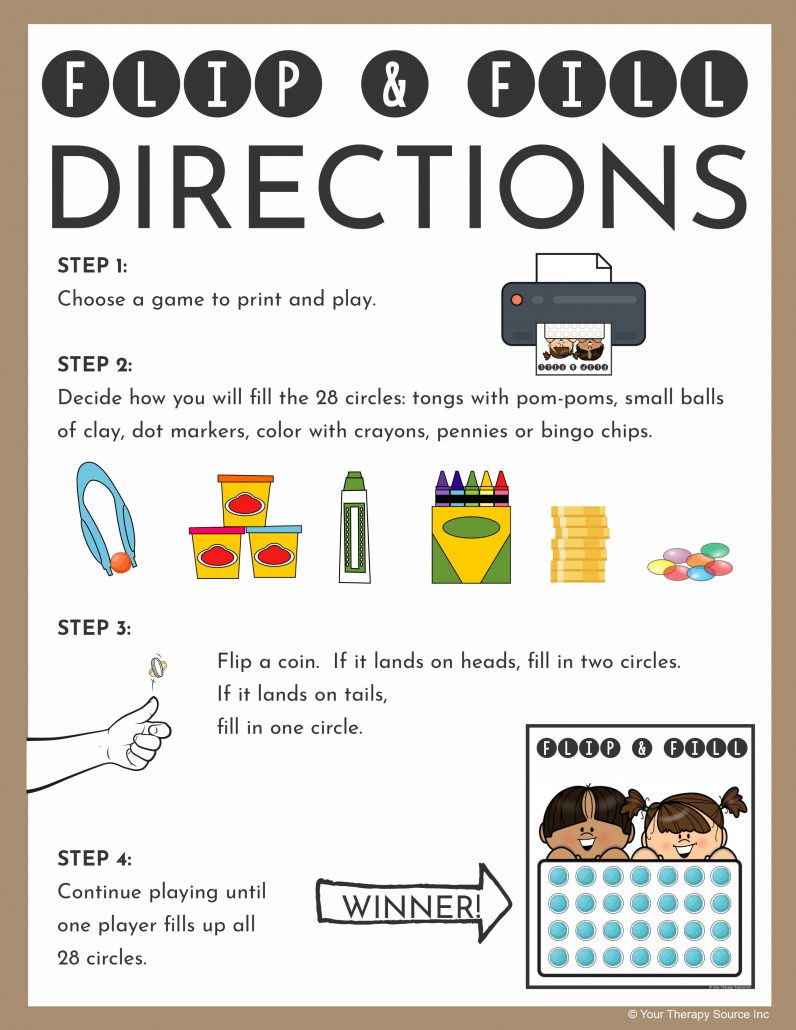 The Emotions Fine Motor Activities includes game boards to practice fine motor skills, identify emotions and encourage hand strengthening.