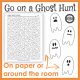 Here are some cute and fun Halloween ghost printables to entertain the kids. Download your free copy from Your Therapy Source.