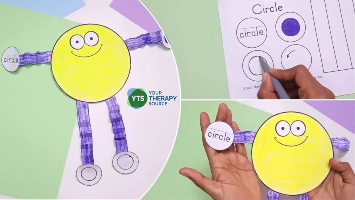 Shape People Craftivity Freebie