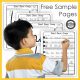 These FREE printable cursive practice sheets offer four sample pages to get a sneak peek into this great resource created by an OT.