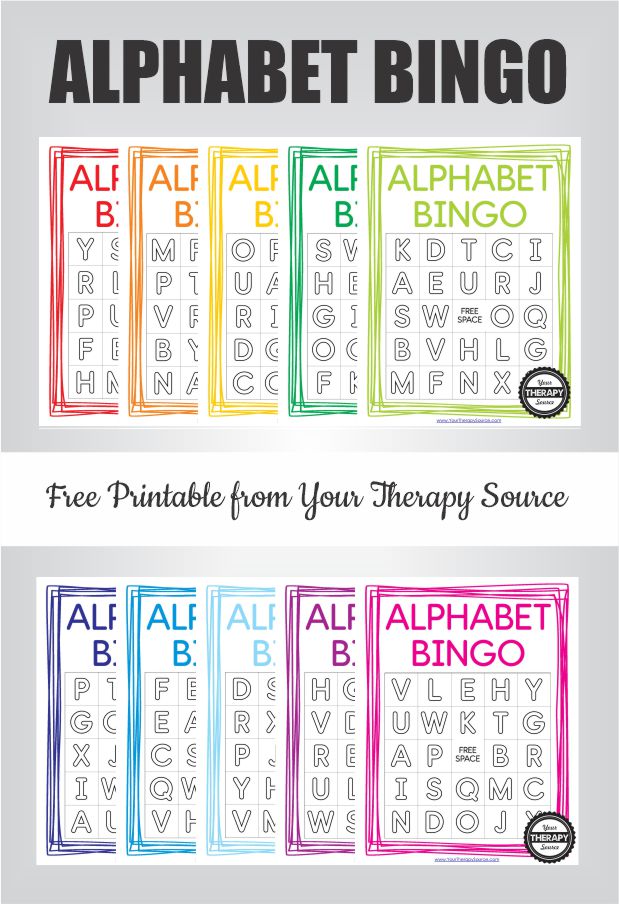 These Alphabet Bingo Printables are a fun way to practice uppercase letters recognition and even handwriting. FREE to download.