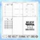 You can find a bullet journal dot grid printable for free at the bottom of this blog post. Get started with bullet journaling today.