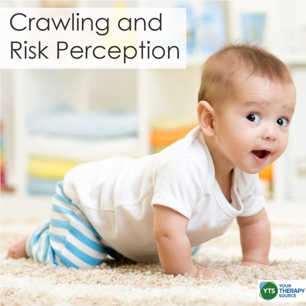 A recent research study discovered that crawling and risk perception are associated even after babies begin to walk. So interesting!