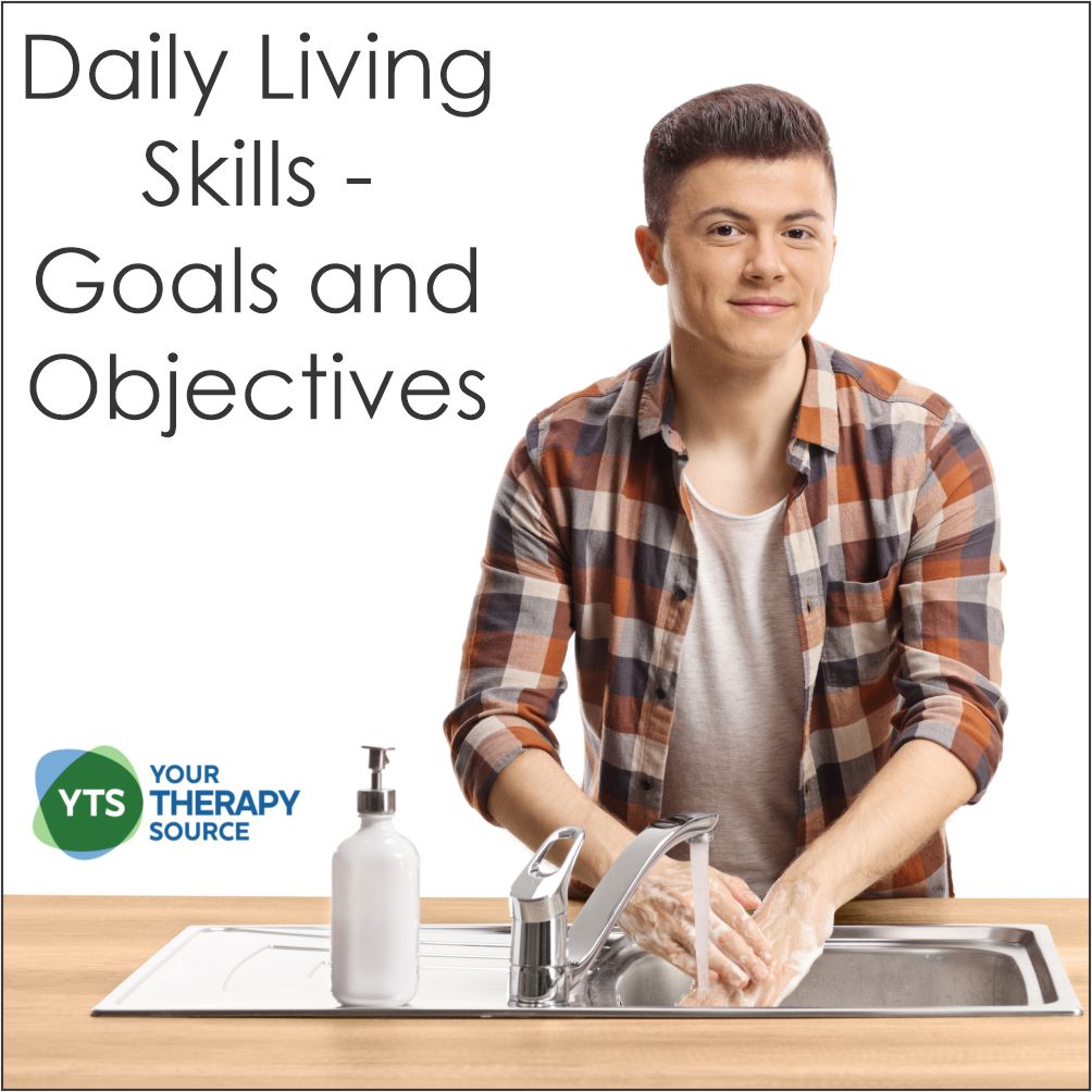 It is important to encourage goals and objectives for daily living skills in our students for independence with daily life tasks.