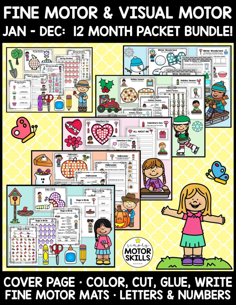 Fine Motor Activities for All Year Long