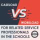 Are you familiar with the terms caseload versus workload in the school setting for related service professionals?