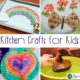Kitchen crafts for kids are a fun way for kids to play with their food and eat it too! Check all these fun ideas!