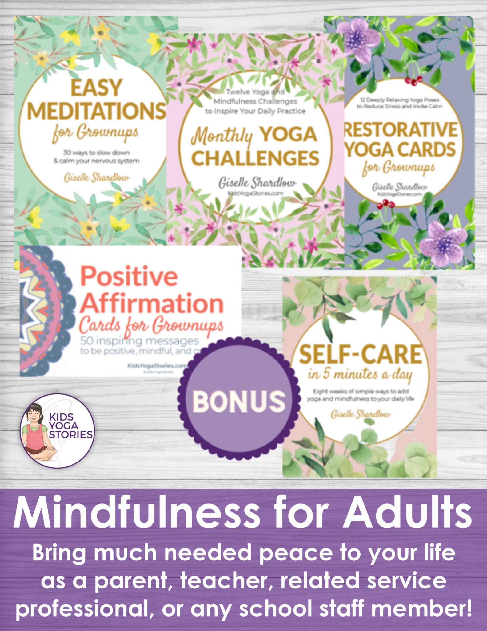 Mindfulness for Adults Bundle