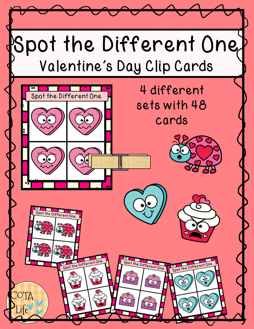 Valentines Day Clip Cards