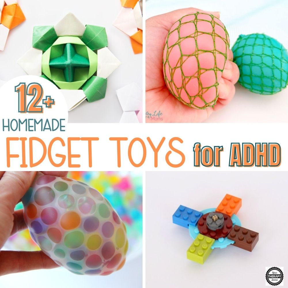 A simple toy that you can manipulate with your hands or homemade fidget toys for ADHD can be helpful for some students.