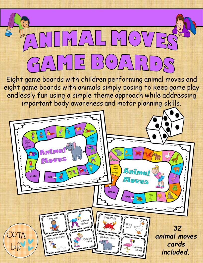 Animal Game Board