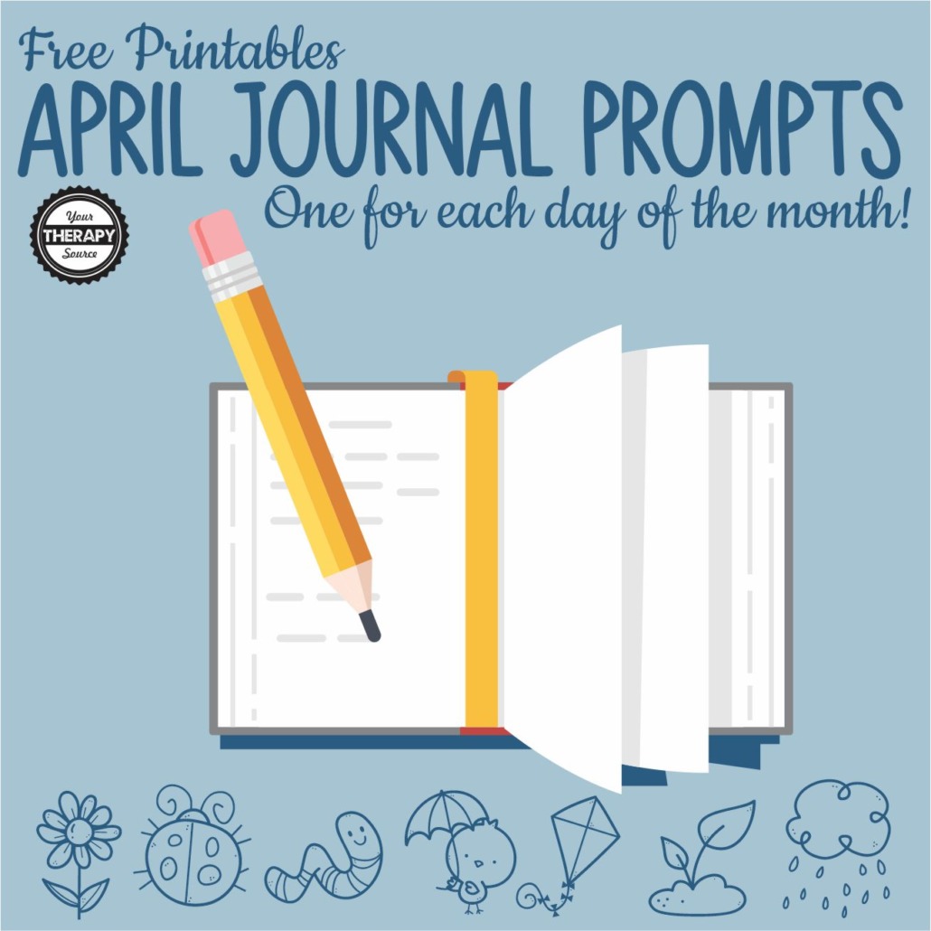 These April Bullet Journal Ideas will provide you with one idea per day for your weekly spread of writing prompts.